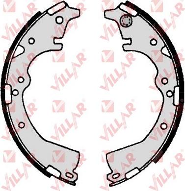 Villar 629.0879 - Комплект спирачна челюст vvparts.bg