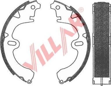 Villar 629.0779 - Комплект спирачна челюст vvparts.bg