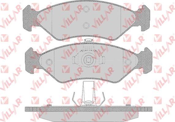 Blue Print ADM54239 - Комплект спирачно феродо, дискови спирачки vvparts.bg