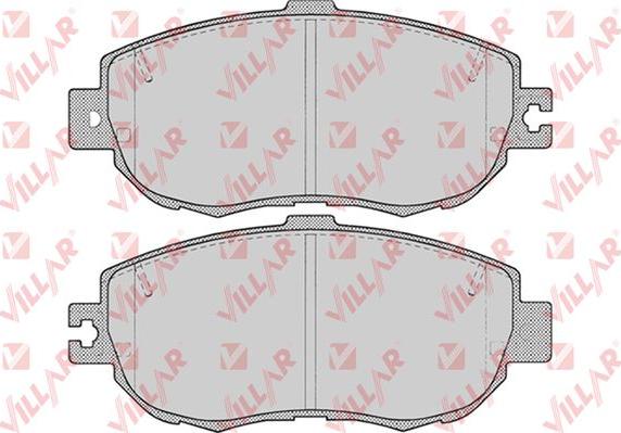 Villar 626.0703 - Комплект спирачно феродо, дискови спирачки vvparts.bg