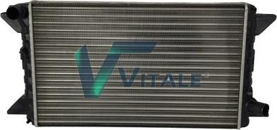 VITALE CT883715 - Радиатор, охлаждане на двигателя vvparts.bg