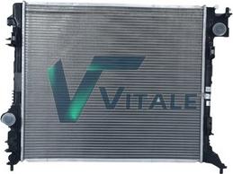 VITALE NI735625 - Радиатор, охлаждане на двигателя vvparts.bg