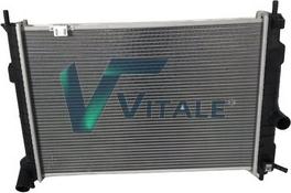 VITALE OP730993 - Радиатор, охлаждане на двигателя vvparts.bg