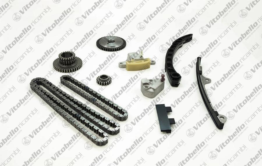 Vitobello Ricambi KDC0091N - Комплект ангренажна верига vvparts.bg