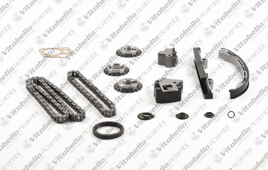 Vitobello Ricambi KDC0051N - Комплект ангренажна верига vvparts.bg