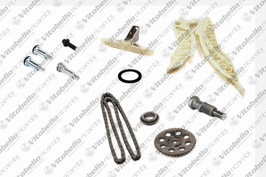 Vitobello Ricambi KDC0061-3N - Комплект ангренажна верига vvparts.bg