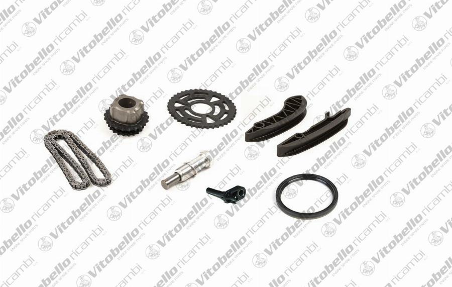 Vitobello Ricambi KDC0017-8N - Комплект ангренажна верига vvparts.bg