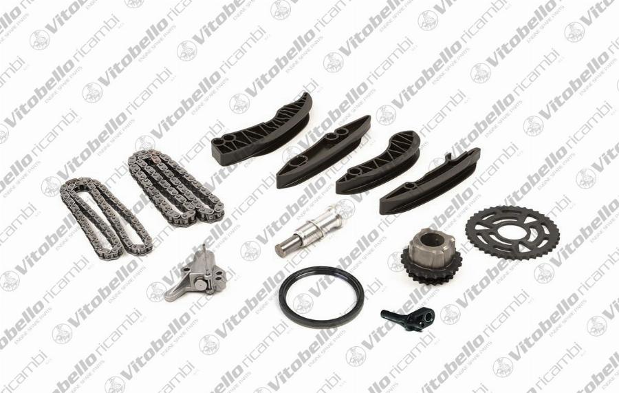 Vitobello Ricambi KDC0017-7N - Комплект ангренажна верига vvparts.bg