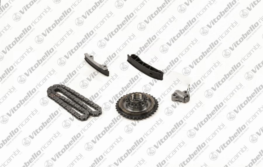 Vitobello Ricambi KDC0039-3N - Комплект ангренажна верига vvparts.bg