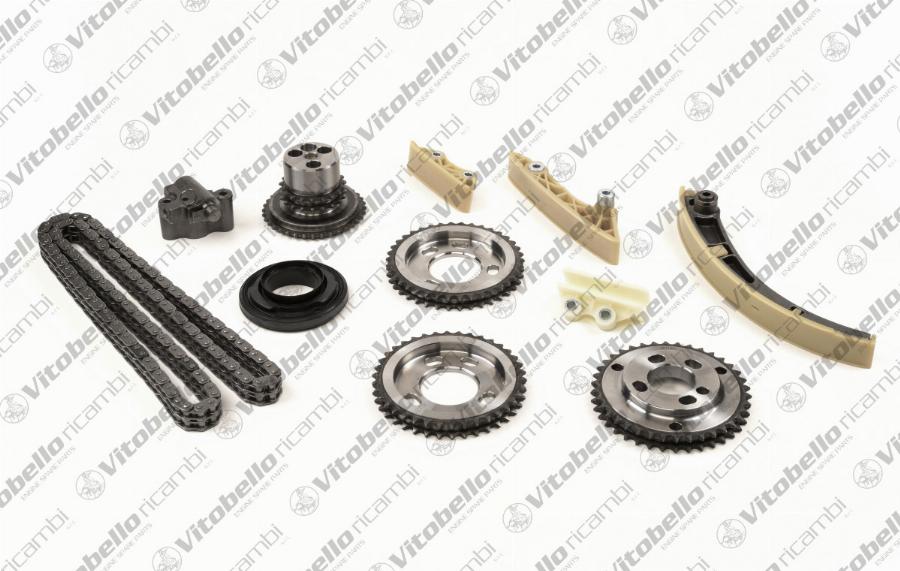 Vitobello Ricambi KDC0075N - Комплект ангренажна верига vvparts.bg