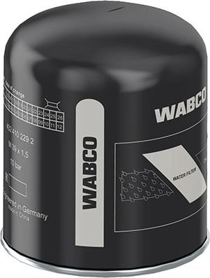 WABCO 4324102292 - Пълнител-изсушител на въздуха, пневматична система vvparts.bg