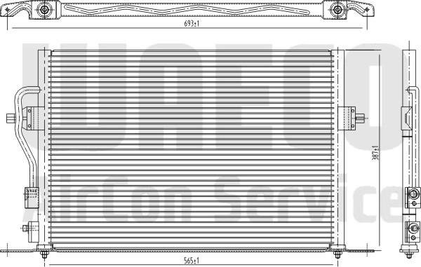 Waeco 8880400068 - Кондензатор, климатизация vvparts.bg