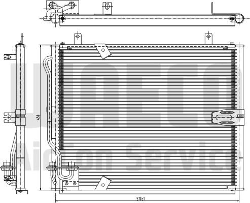 Waeco 8880400007 - Кондензатор, климатизация vvparts.bg