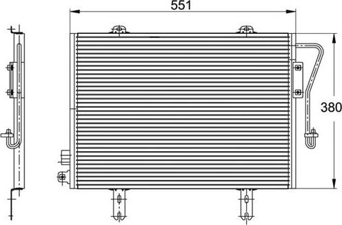 Waeco 8880400170 - Кондензатор, климатизация vvparts.bg