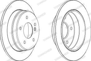 DURA BR34092 - Спирачен диск vvparts.bg