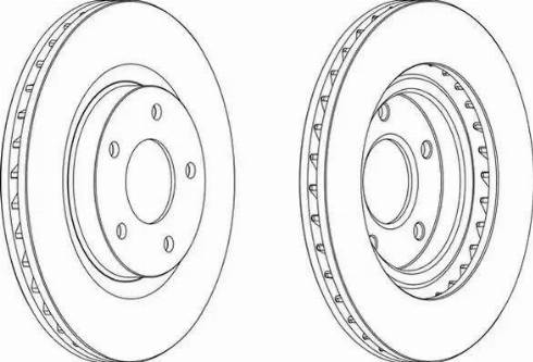 FTE BS7321 - Спирачен диск vvparts.bg