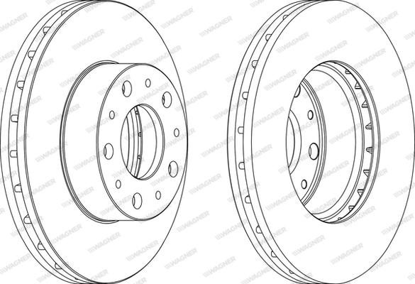 Textar 92157200 - Спирачен диск vvparts.bg