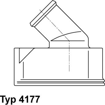 WAHLER 4177.92D - Термостат, охладителна течност vvparts.bg