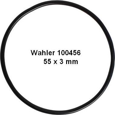 WAHLER 100456 - Уплътнение, AGR-клапан vvparts.bg