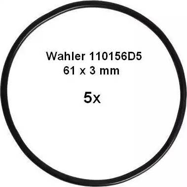 WAHLER 110156D5 - Уплътнител, управление AGR-вентил vvparts.bg