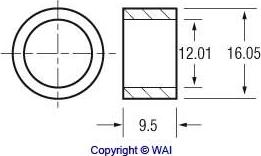 WAI 62-83404 - Втулка, ос на стартера vvparts.bg