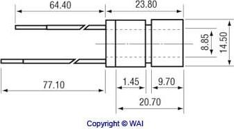 WAI 28-82853 - Колектор, генератор vvparts.bg