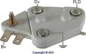 WAI D104HD-1 - Регулатор на генератор vvparts.bg