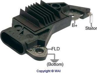 WAI D749XHD - Регулатор на генератор vvparts.bg