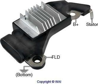 WAI D702SE - Регулатор на генератор vvparts.bg