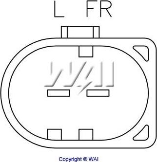 WAI IB5353 - Регулатор на генератор vvparts.bg