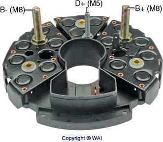 WAI IBR973 - Изправител, генератор vvparts.bg