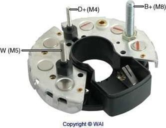 WAI IBR315 - Изправител, генератор vvparts.bg