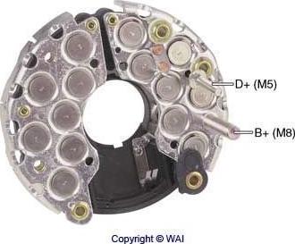 WAI IBR331 - Изправител, генератор vvparts.bg