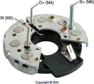 WAI IBR325 - Изправител, генератор vvparts.bg