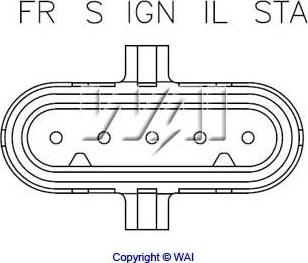 WAI IM691HD - Регулатор на генератор vvparts.bg