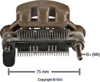 WAI IMR7554 - Изправител, генератор vvparts.bg