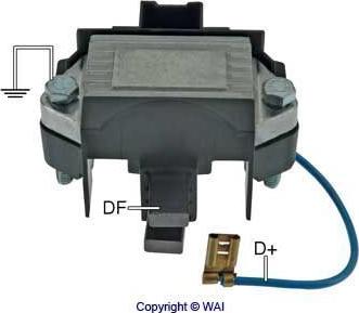 WAI IP126 - Регулатор на генератор vvparts.bg