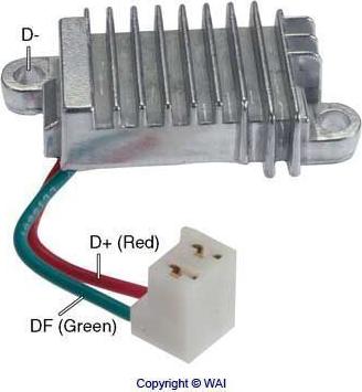 WAI IX108 - Регулатор на генератор vvparts.bg