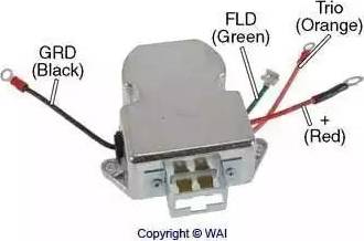 WAI M5-149A - Регулатор на генератор vvparts.bg