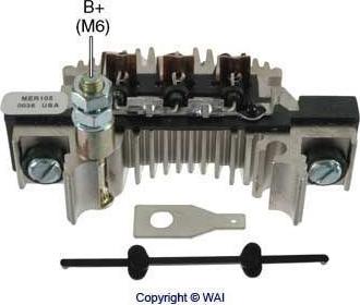 WAI MER105 - Изправител, генератор vvparts.bg