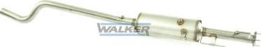 Walker 93019 - Филтър за сажди / твърди частици, изпускателна система vvparts.bg