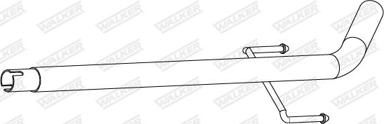 Walker 10917 - Изпускателна тръба vvparts.bg