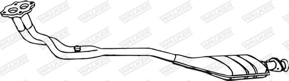 Walker 18384 - Катализатор vvparts.bg