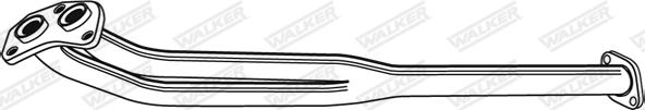 Walker 17620 - Изпускателна тръба vvparts.bg