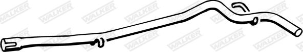 Walker 17219 - Изпускателна тръба vvparts.bg