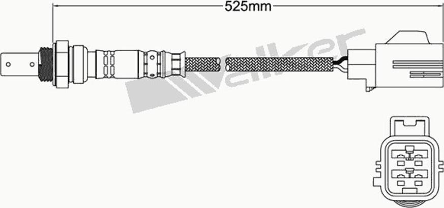 Walker 250-54010 - Ламбда-сонда vvparts.bg