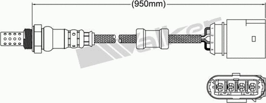 Walker 250-24494 - Трапецовиден ремък vvparts.bg