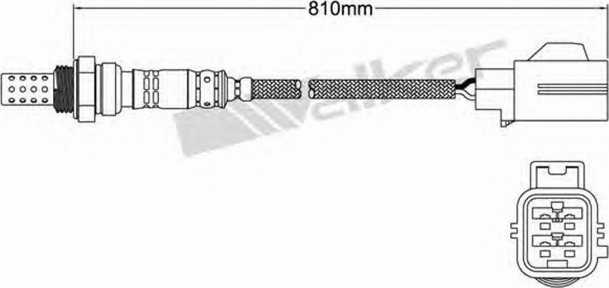 Walker 250-24408 - Ламбда-сонда vvparts.bg