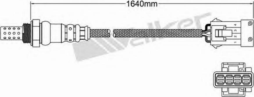 Walker 250-24410 - Ламбда-сонда vvparts.bg