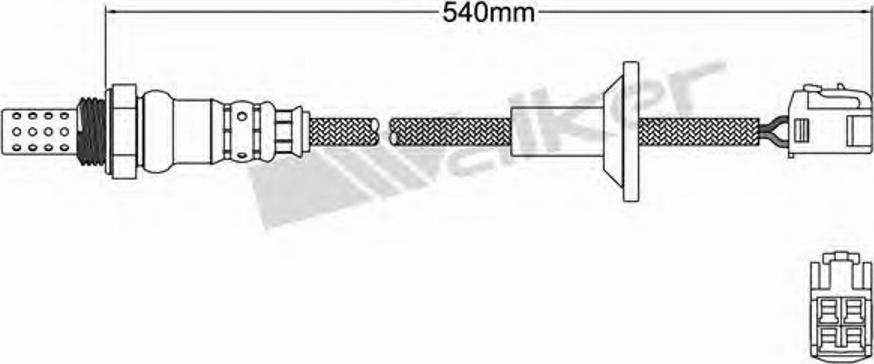 Walker 250-24486 - Ламбда-сонда vvparts.bg